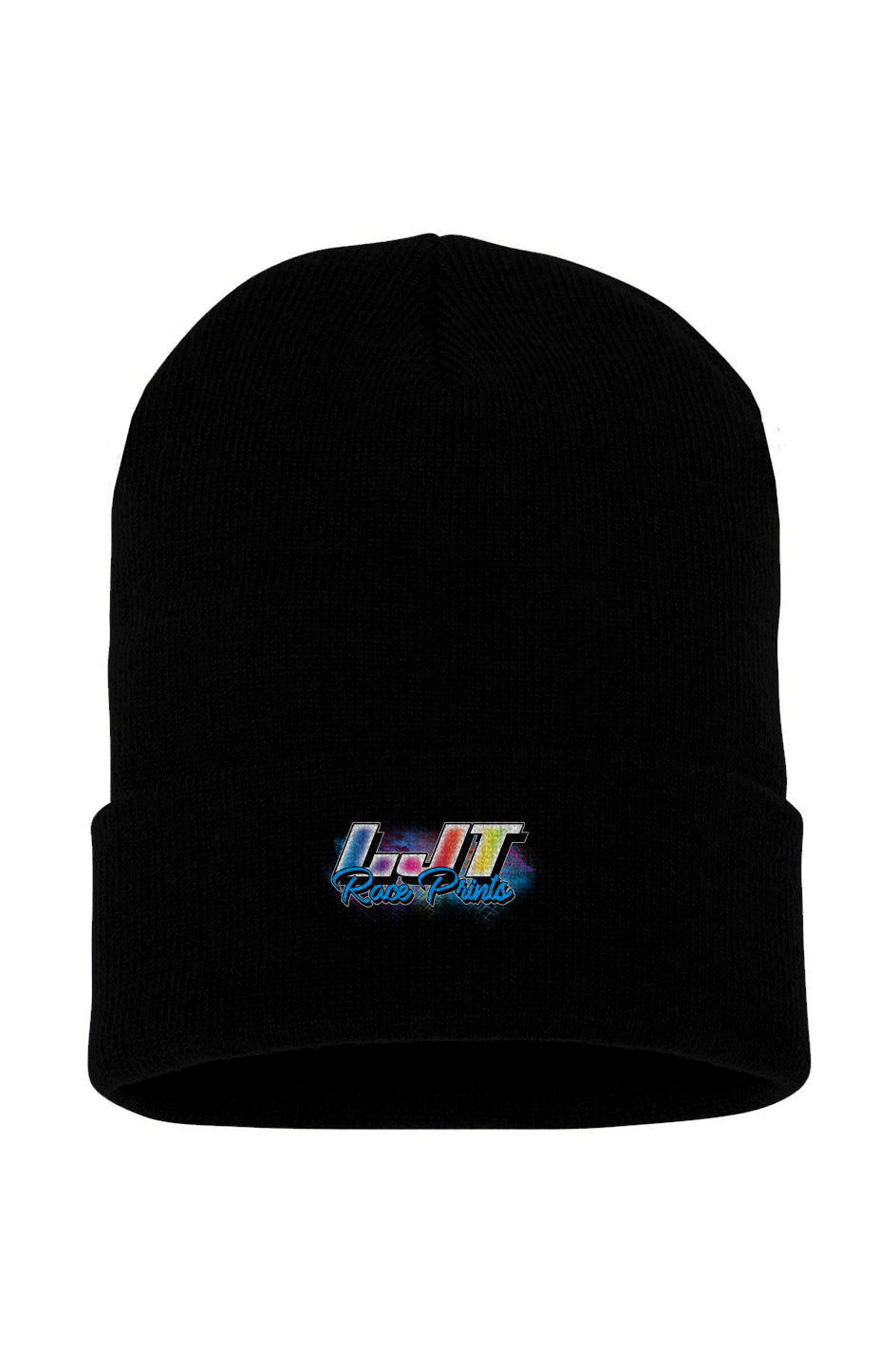 LJT Race Prints Cuffed Beanie