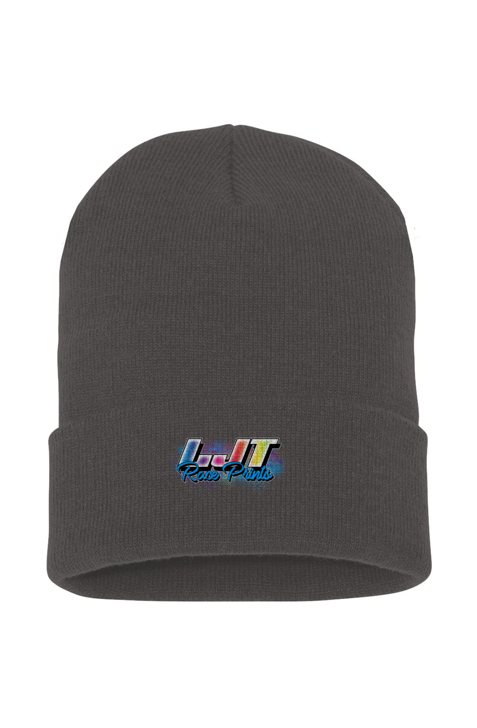 LJT Race Prints Cuffed Beanie